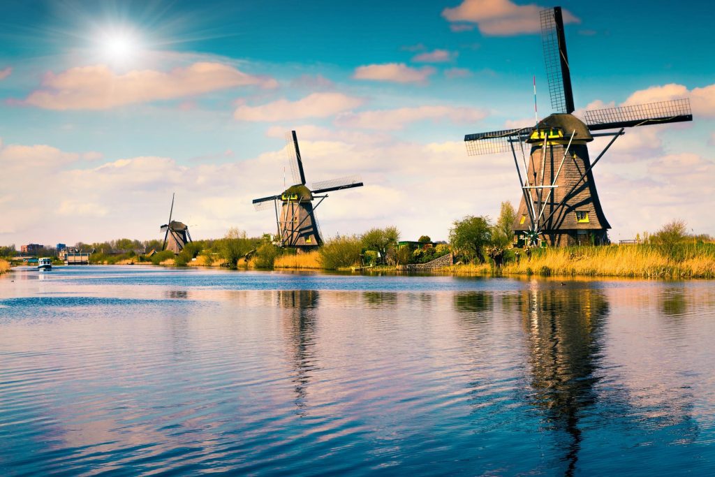 小孩堤防風車群 Kinderdijk