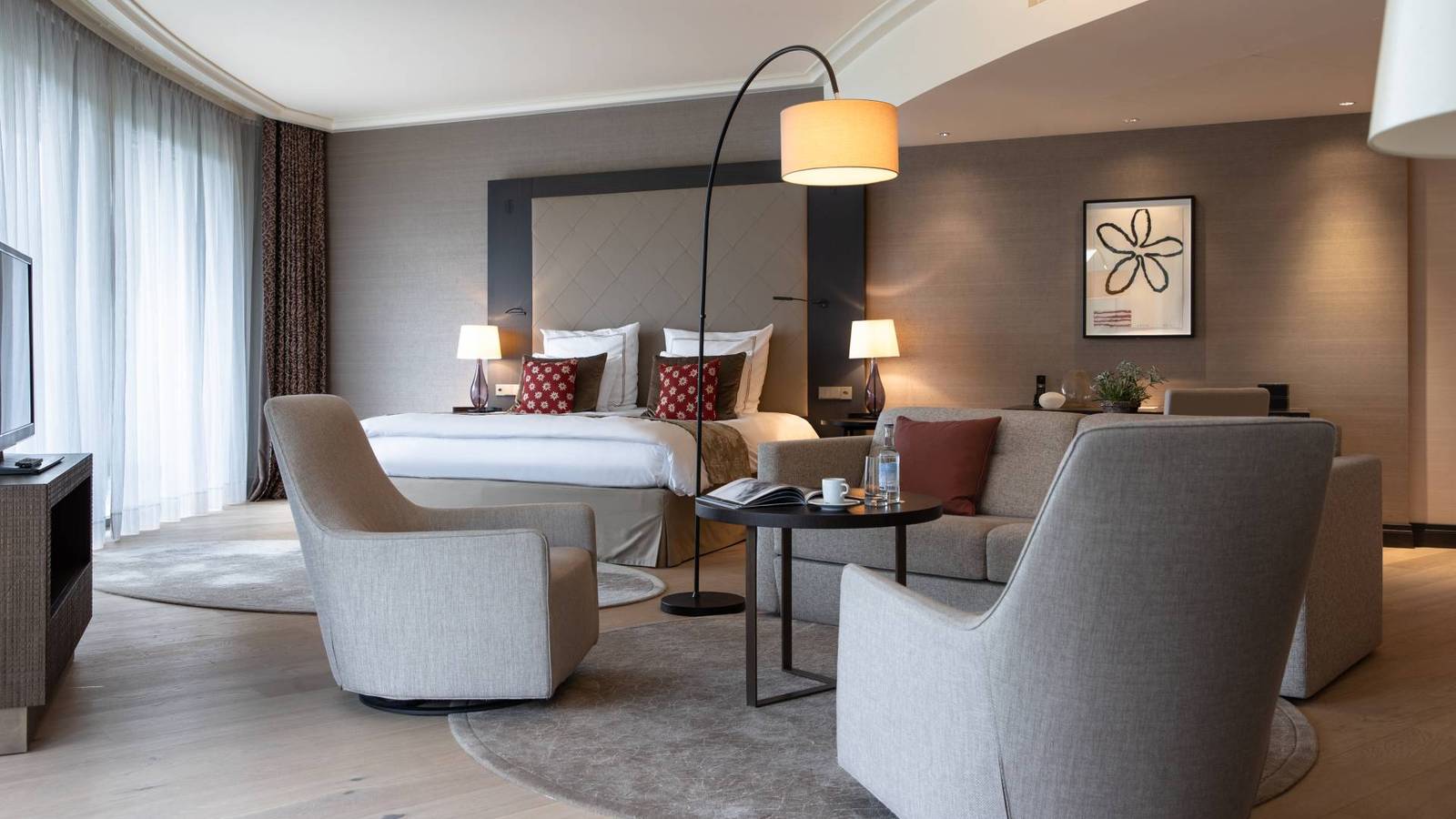 AlpenGold Hotel Alpine Executive Suite 臥室