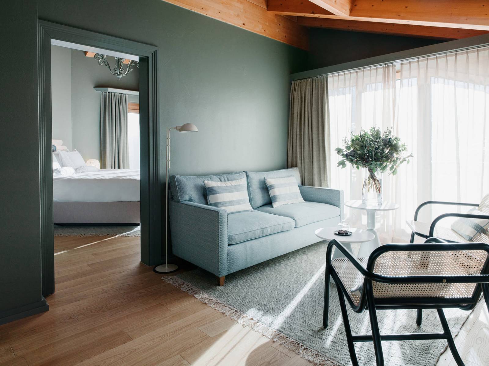 BEAUSiTE Zermatt Matterhorn Suite 起居區