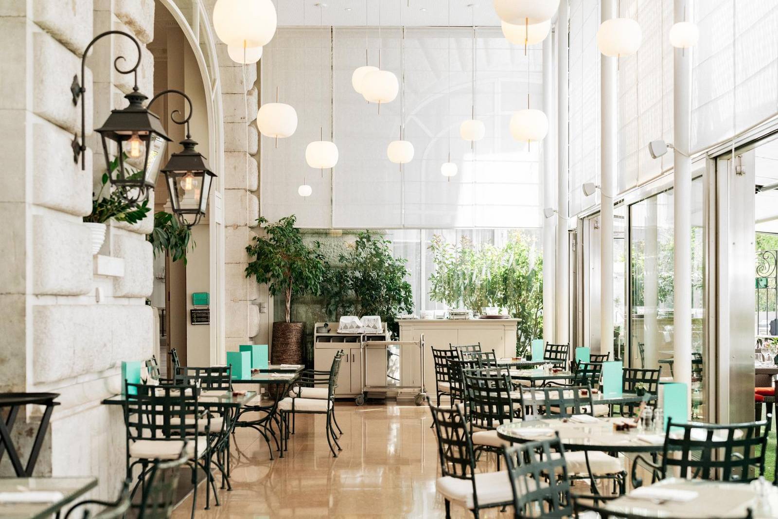 洛桑皇宮酒店 Côté Jardin 早餐廳