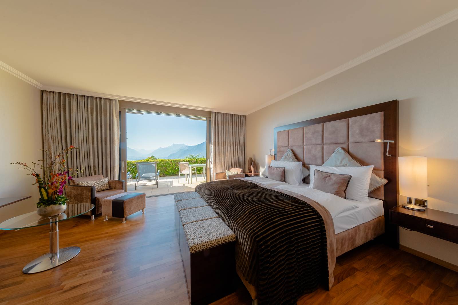 Le Mirador Junior Suite Prestige 客房與私人露台