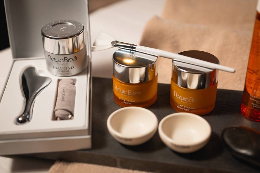 Villa Cora Spa BENé 的 Natura Bissé 療程產品