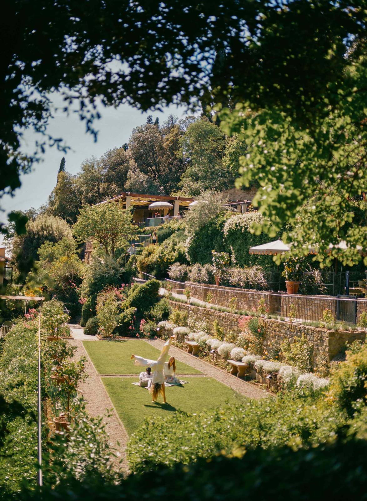 Villa San Michele 階梯式花園