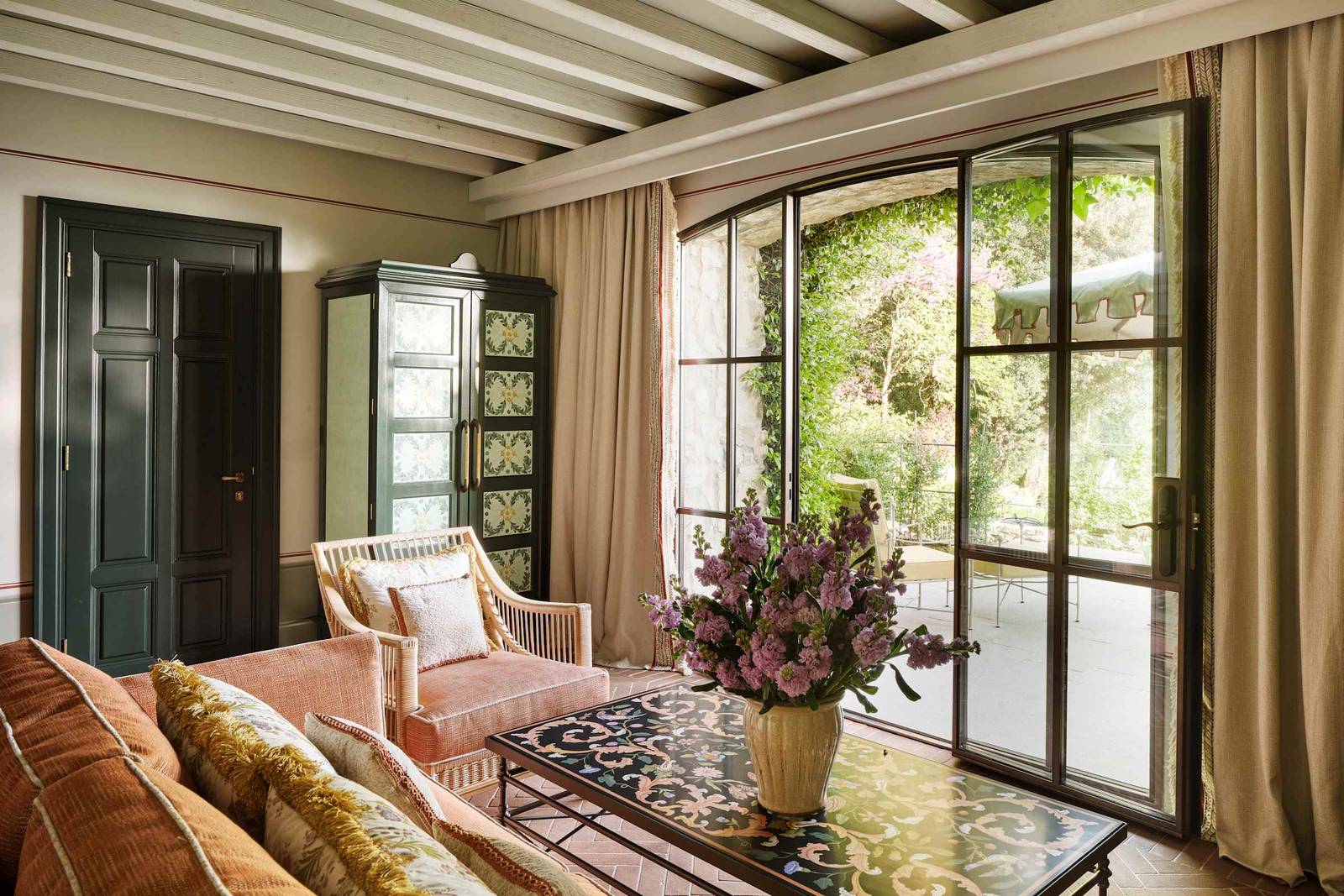 Villa San Michele Junior Suite 起居區