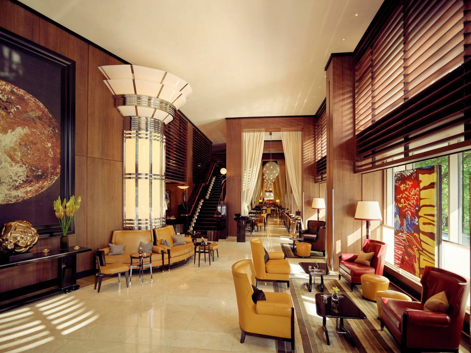 倫敦 45 Park Lane 挑高大廳酒廊