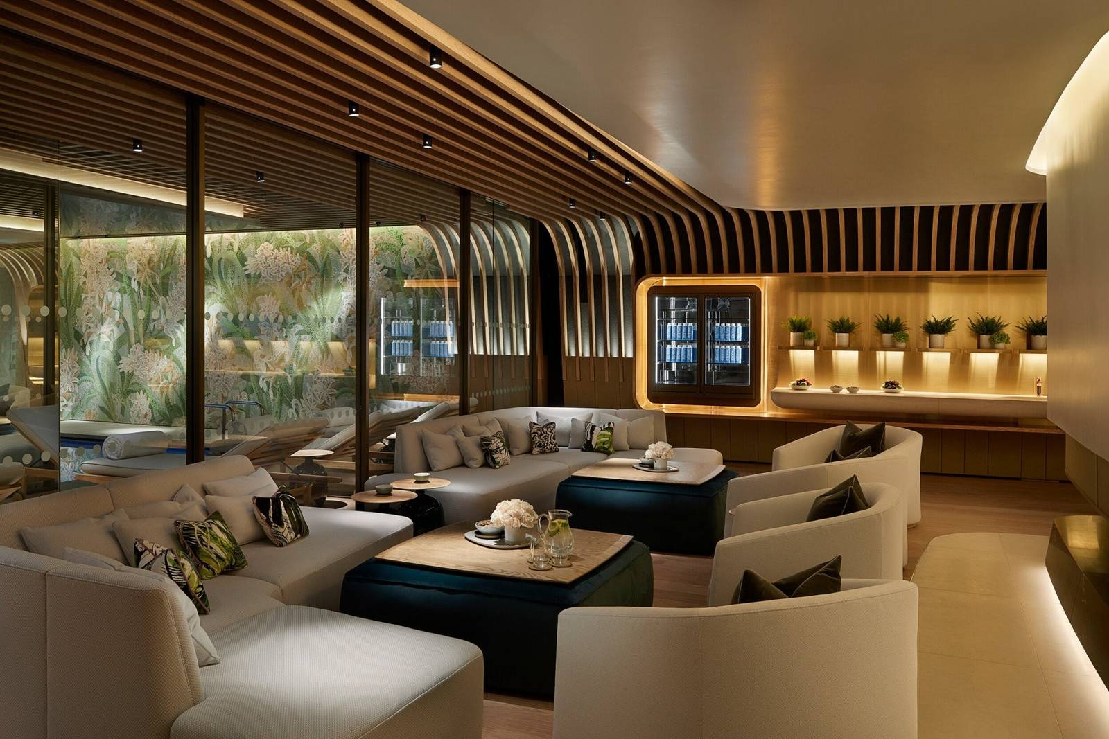 倫敦 45 Park Lane Spa 休憩區