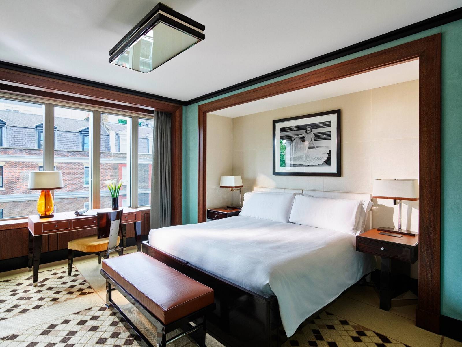 倫敦 45 Park Lane Deluxe Room 客房