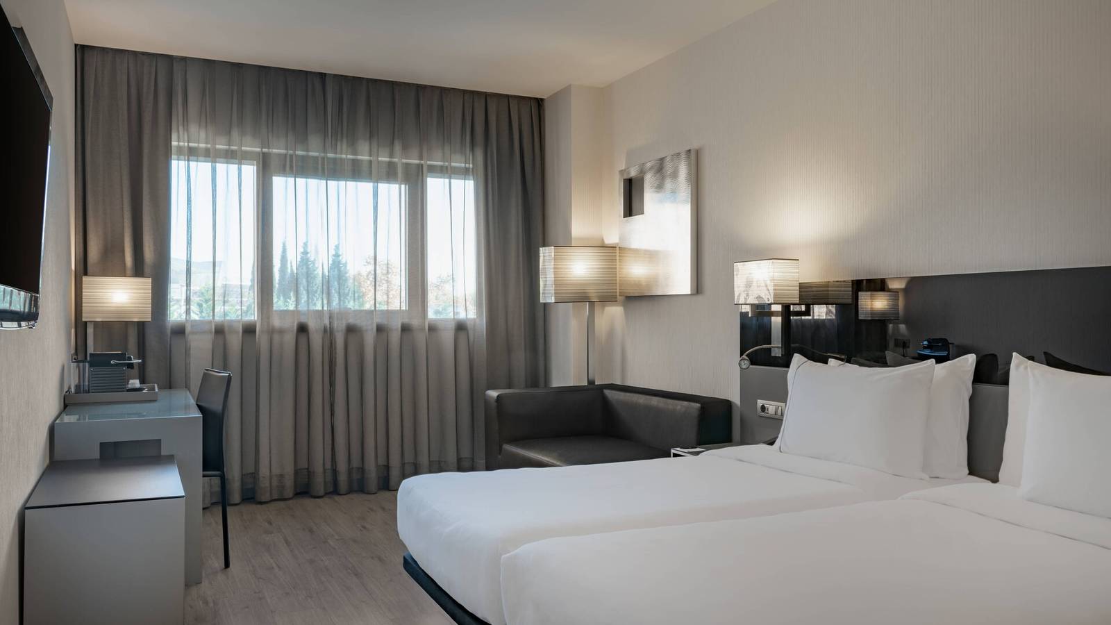 AC Hotel Atocha Twin 雙床客房