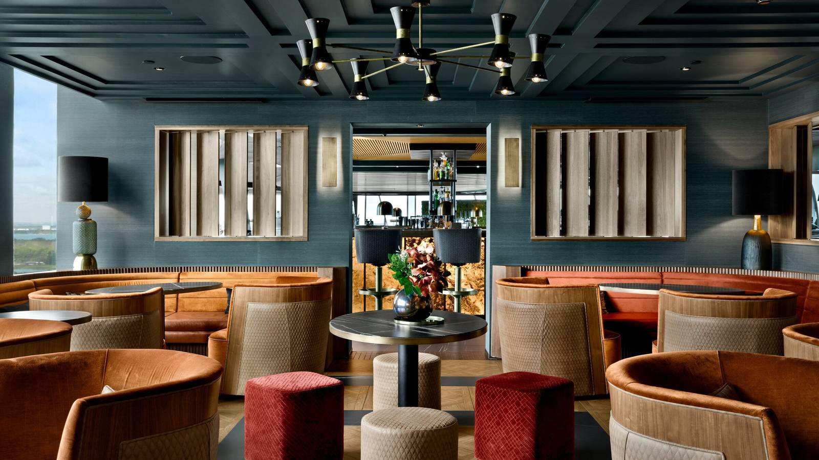 哥本哈根 AC Hotel Bella Sky 酒吧沙發座位區