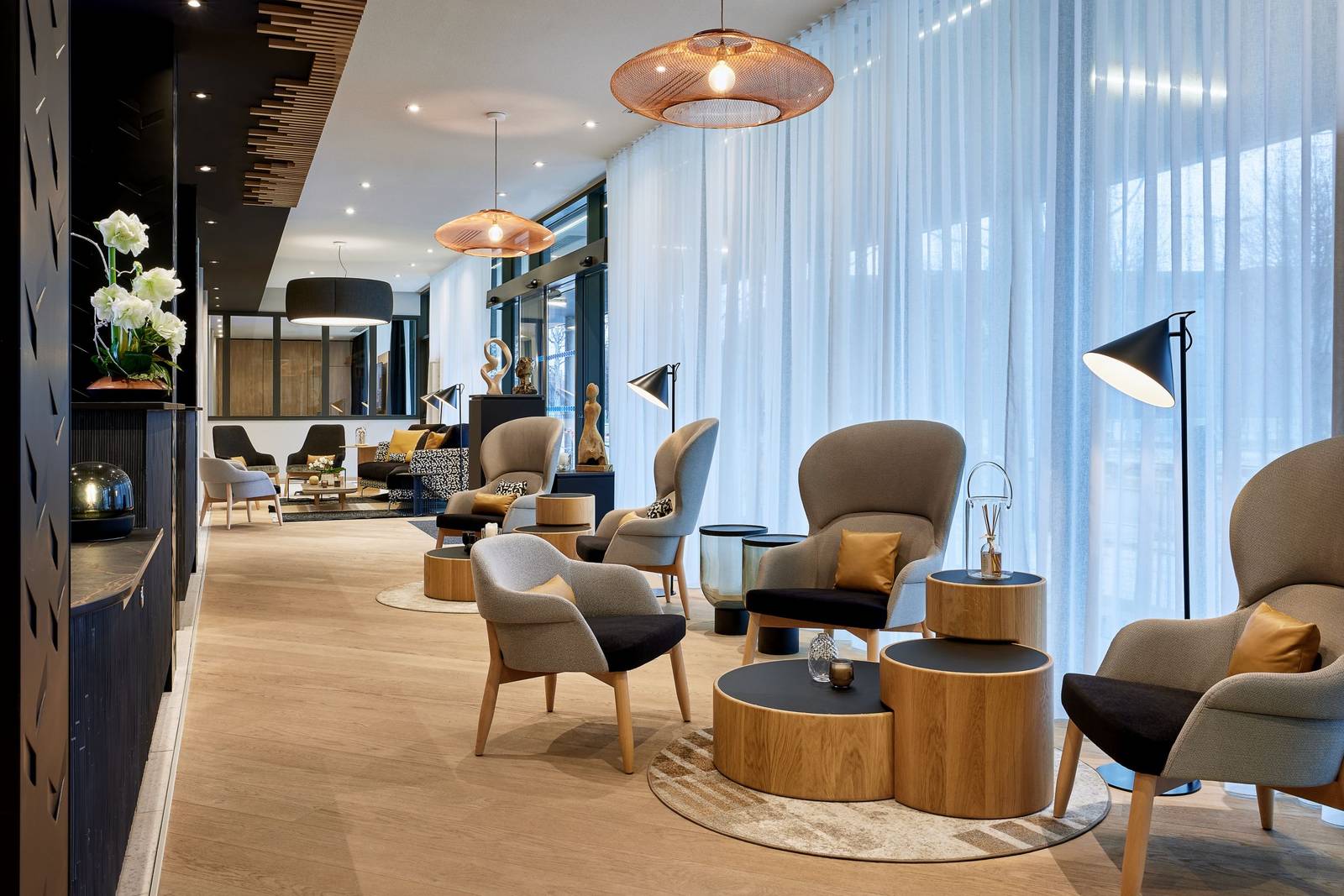 史特拉斯堡 AC Hotel 大廳休憩區