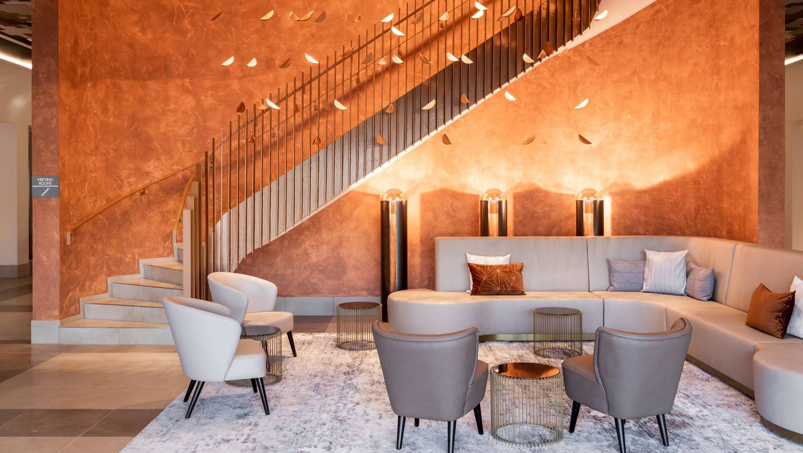 符茲堡 AC Hotel Wuerzburg 大廳休憩區