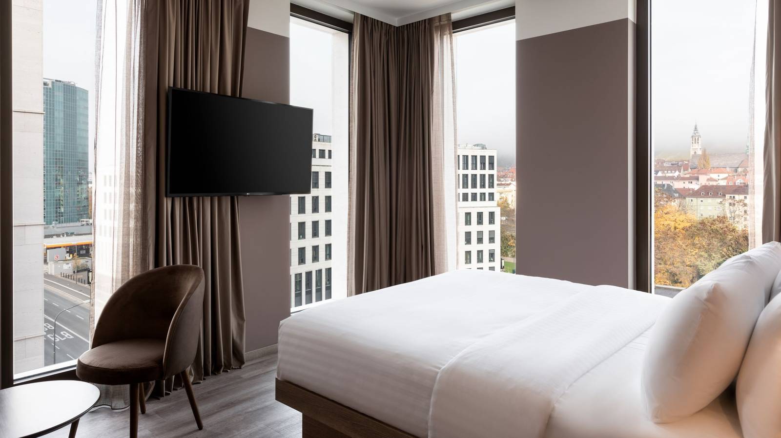符茲堡 AC Hotel Wuerzburg Corner King 客房