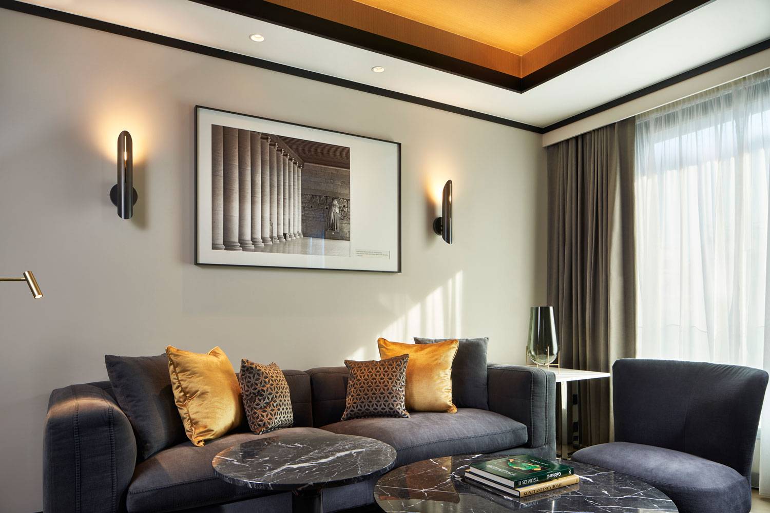 雅典 Academias Hotel A-Suite 起居室