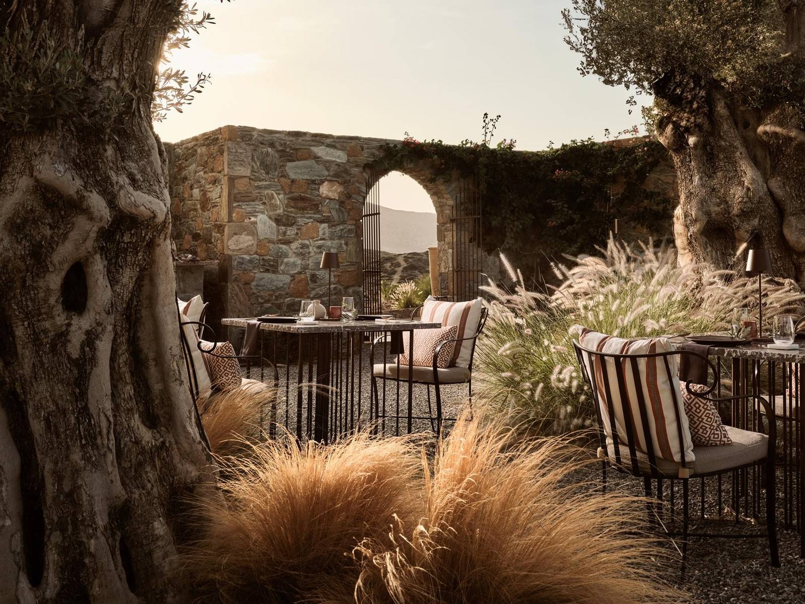 克里特島 Acro Suites Eleonas 橄欖園餐桌
