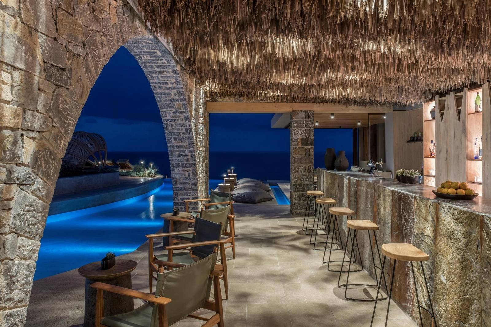 克里特島 Acro Suites CIRCLE 泳池酒吧