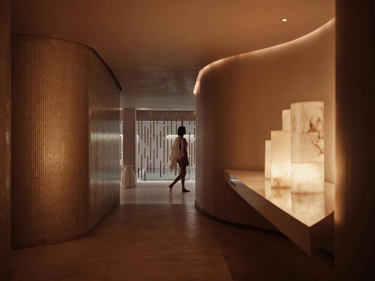 Aguas de Ibiza Revival Spa 迴廊