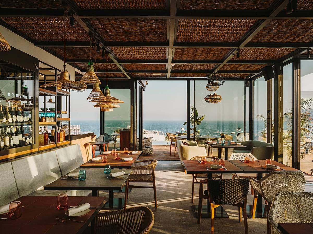 Aguas de Ibiza 頂樓 Maymanta 餐廳與海景
