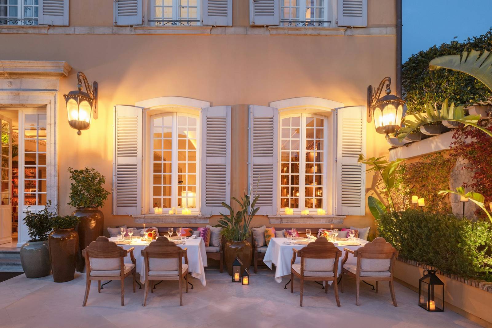 聖特羅佩 Pan Deï Palais Les Délices du Pan Deï 夜間露台