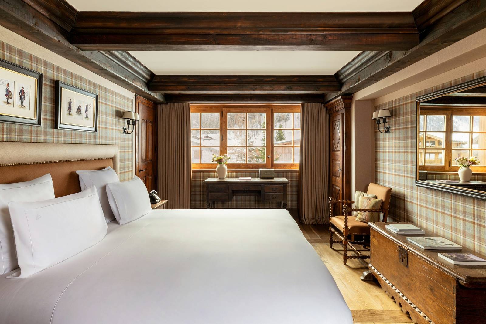 Airelles Val d'Isère Chambre Deluxe 客房