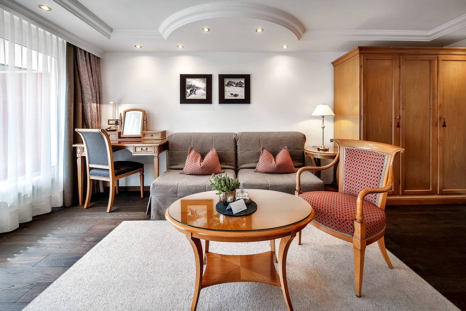 Alpenroyal Juniorsuite 起居區