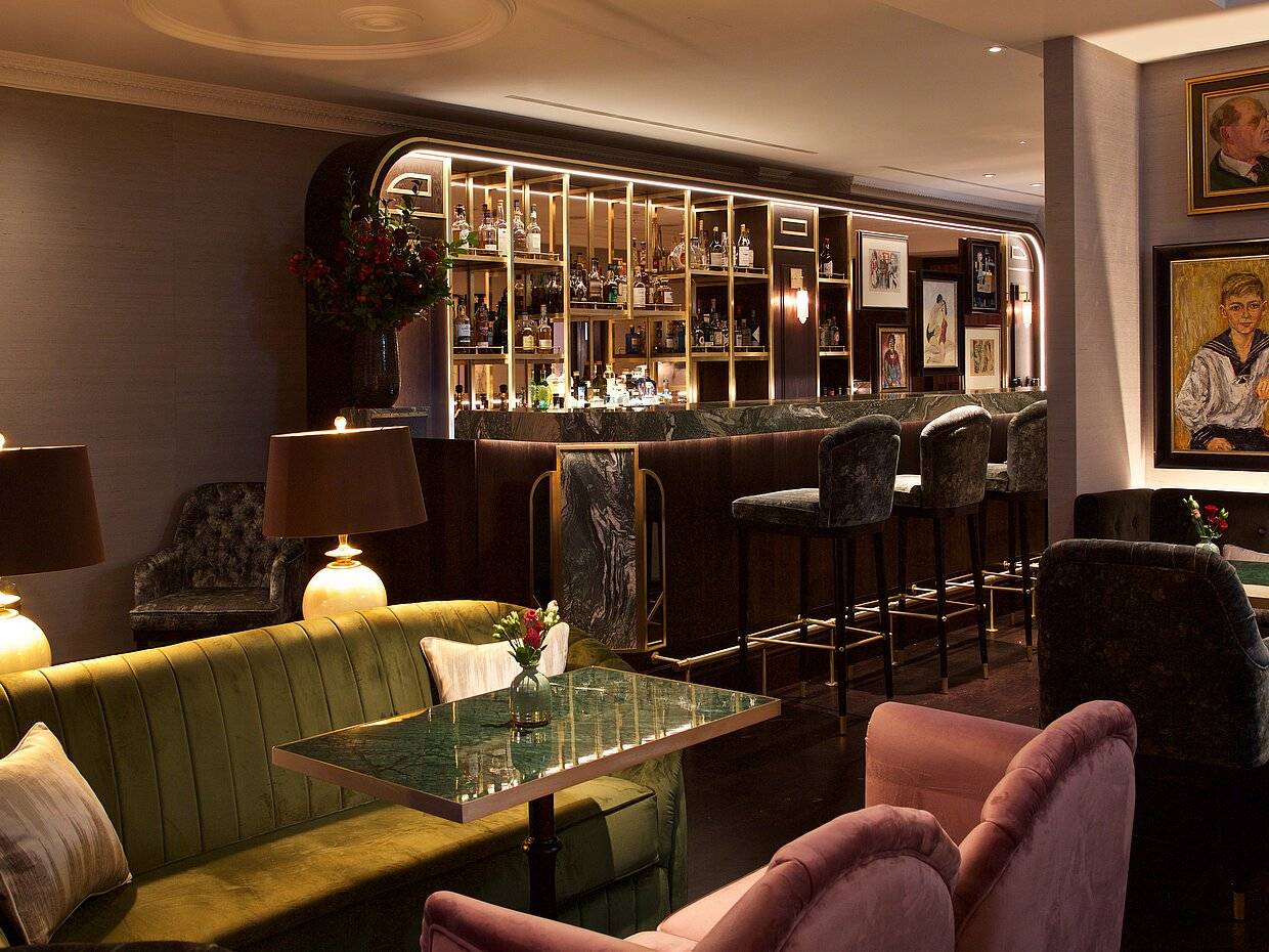 倫敦 Althoff St. James's Hotel & Club Seven Park Place 吧台與酒廊