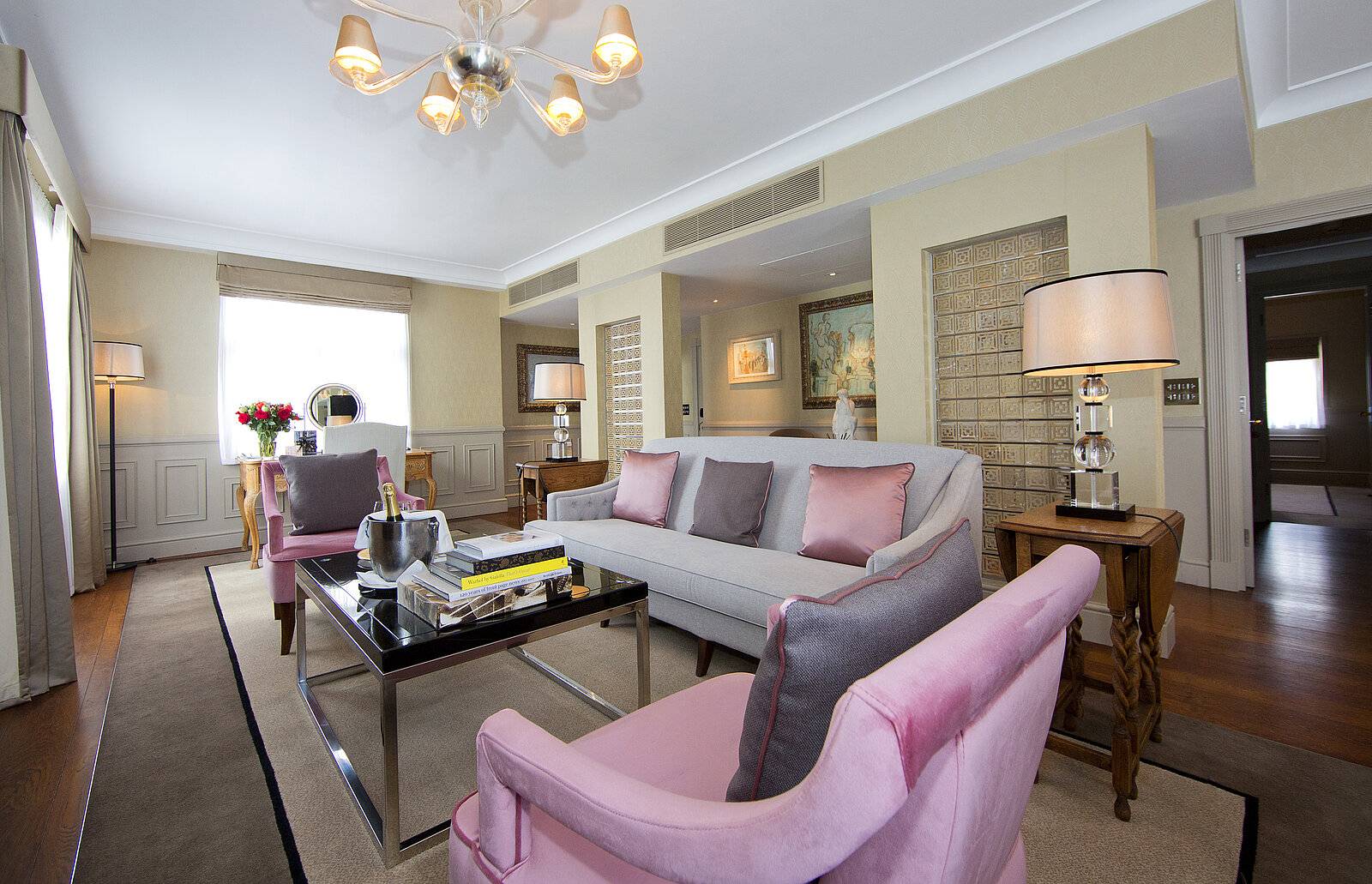 倫敦 Althoff St. James's Hotel & Club St James's Suite 起居室