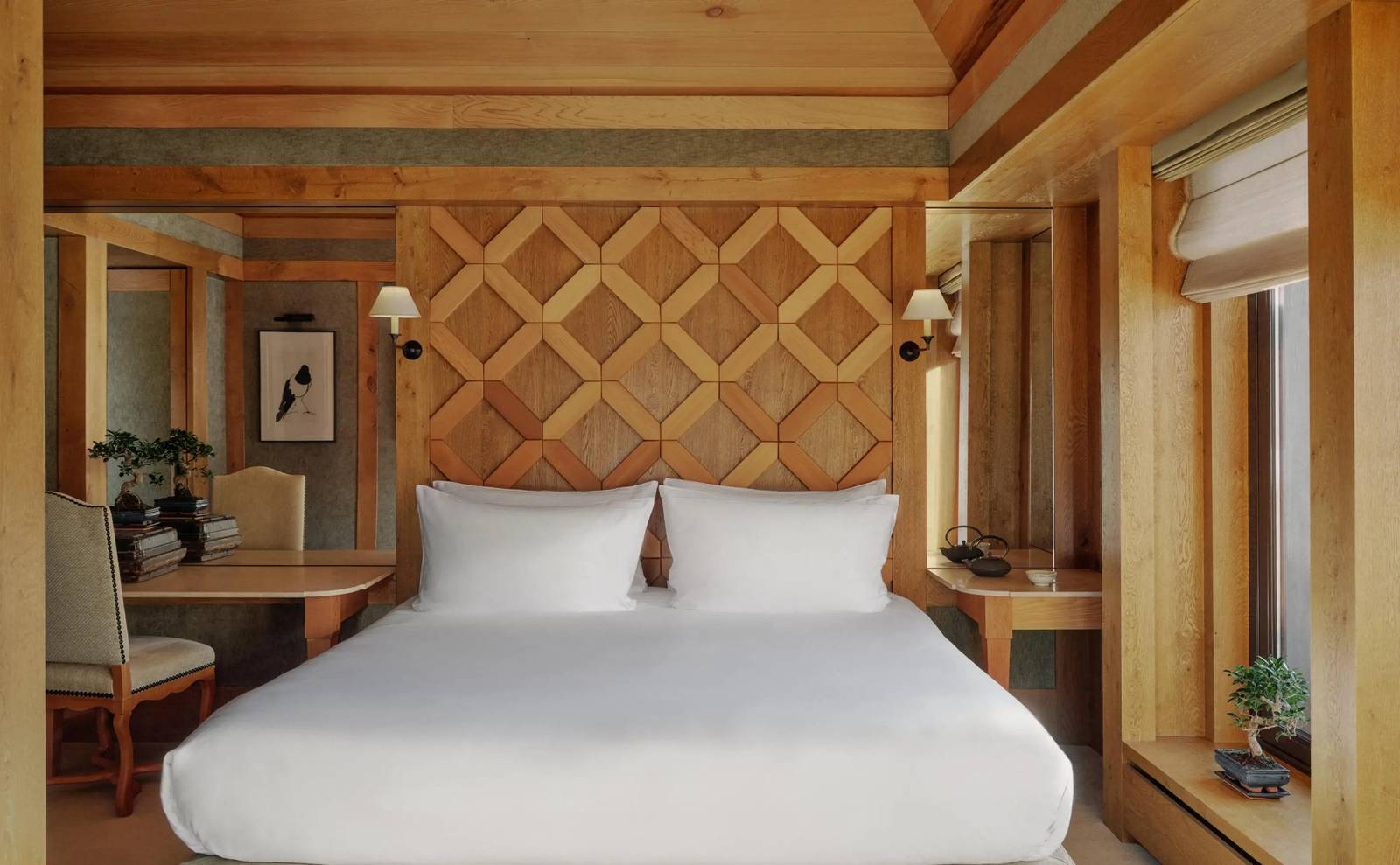 Aman Le Mélézin Suite La Vanoise 臥室