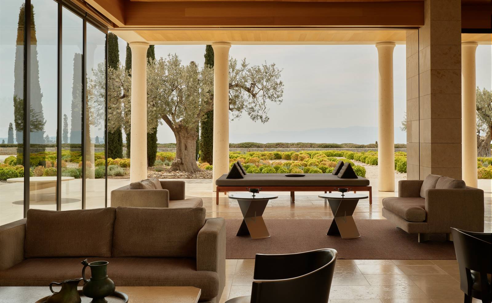 Amanzoe The Bar 酒吧休憩區