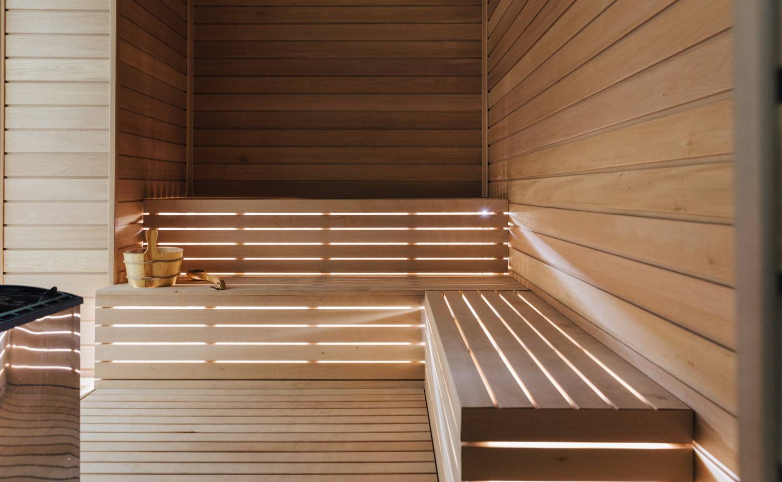 Amanzoe Spa 木質三溫暖