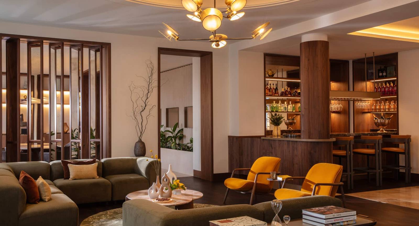 Anantara Palais Hansen 總統套房起居室