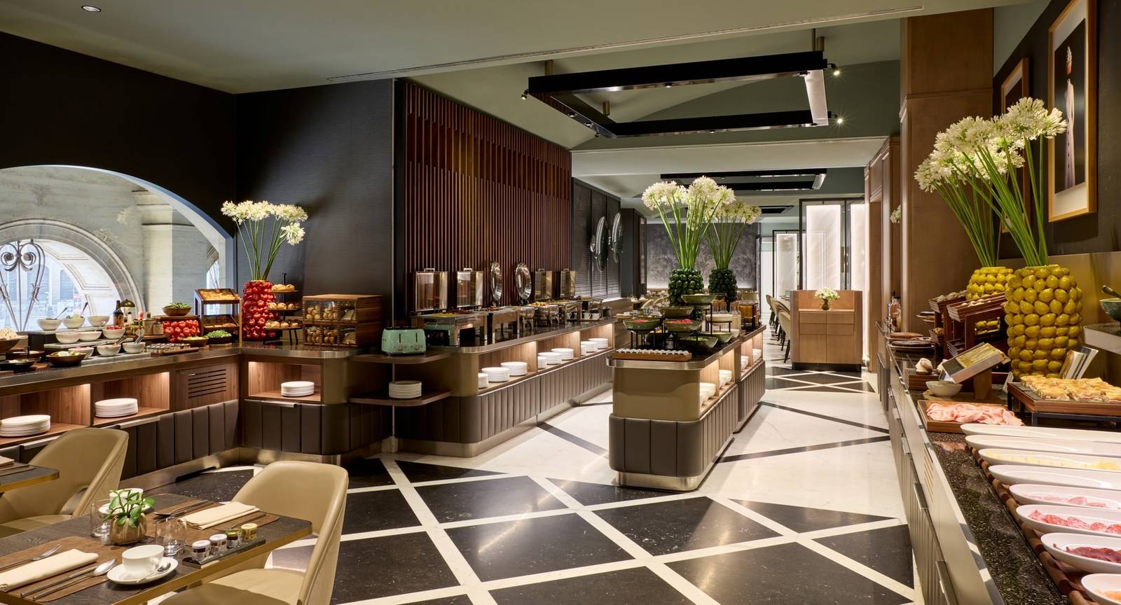 Anantara Palazzo Naiadi 酒店 La Fontana 早餐餐廳