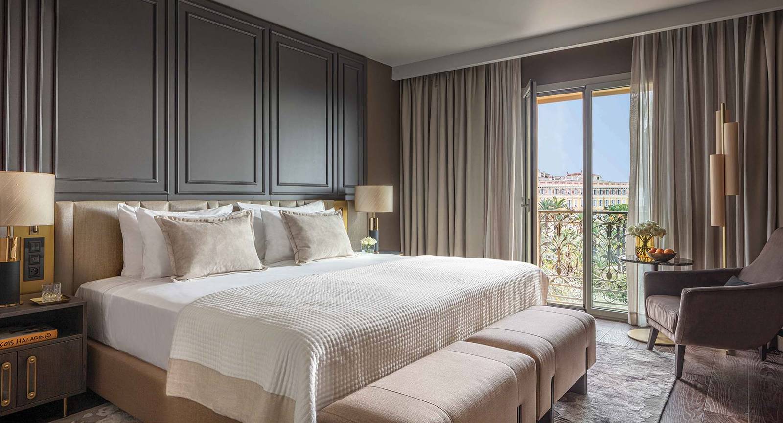 尼斯 Anantara Plaza Nice Hotel Premium 陽台客房