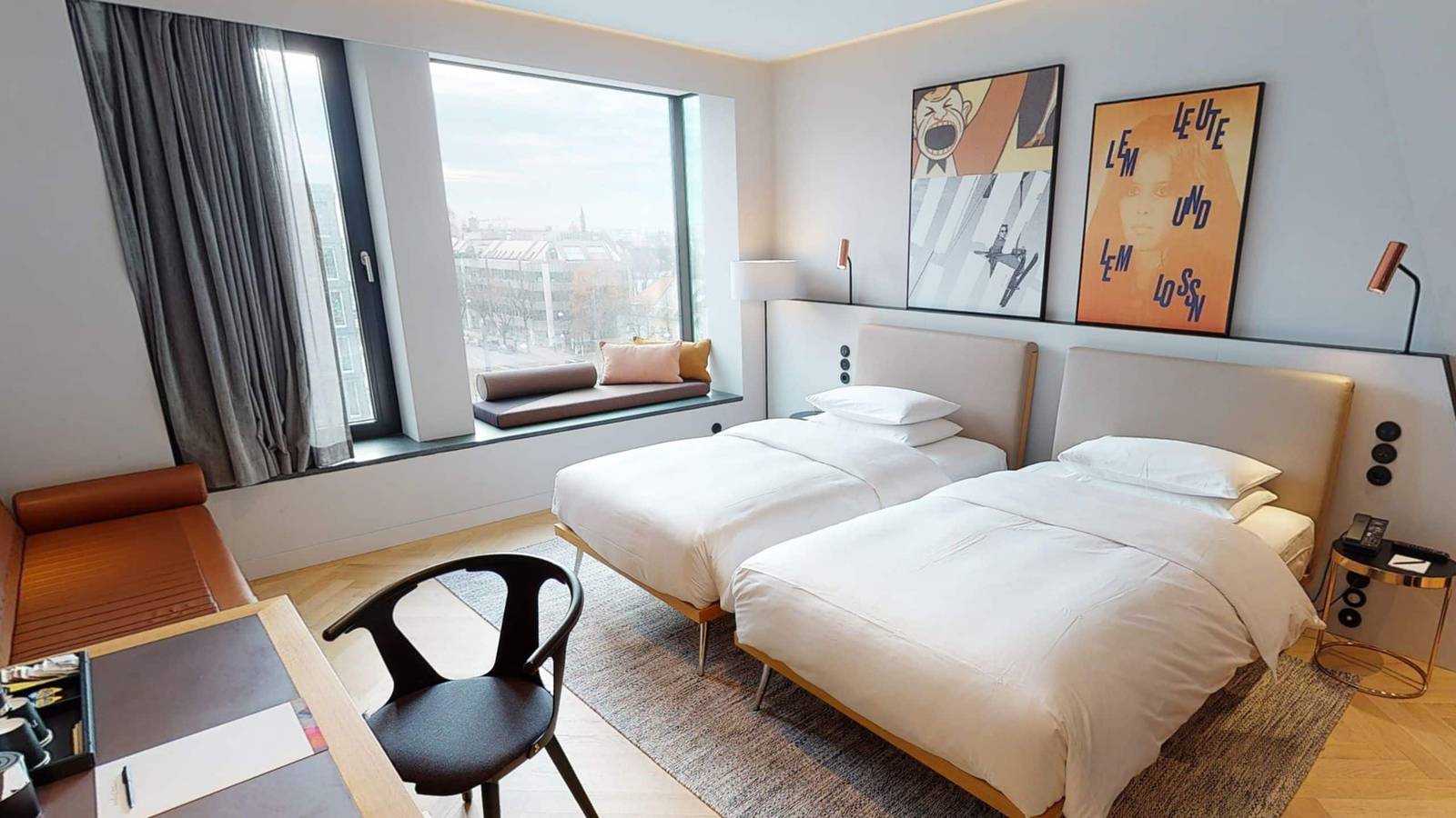 Andaz 慕尼黑 Twin Beds 雙床客房