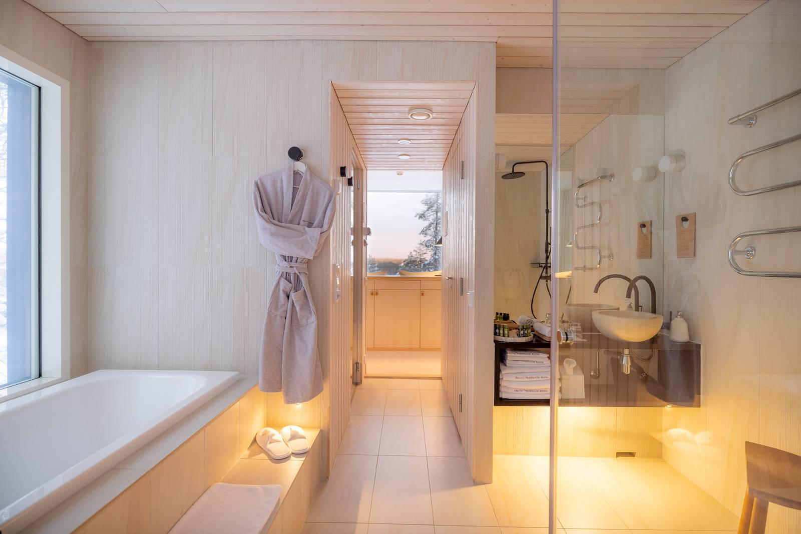 ArcticScene Executive Suite 套房內的 wellness 區