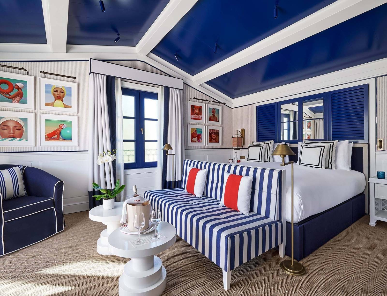 AREV St. Tropez 露台 Junior Suite