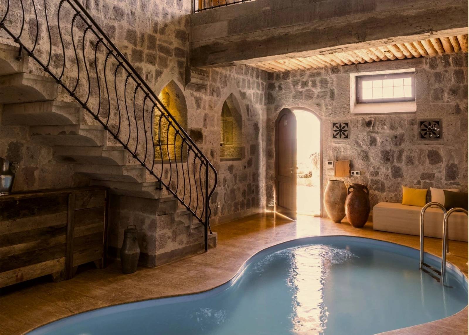 Argos in Cappadocia Splendid Suite 室內私人泳池