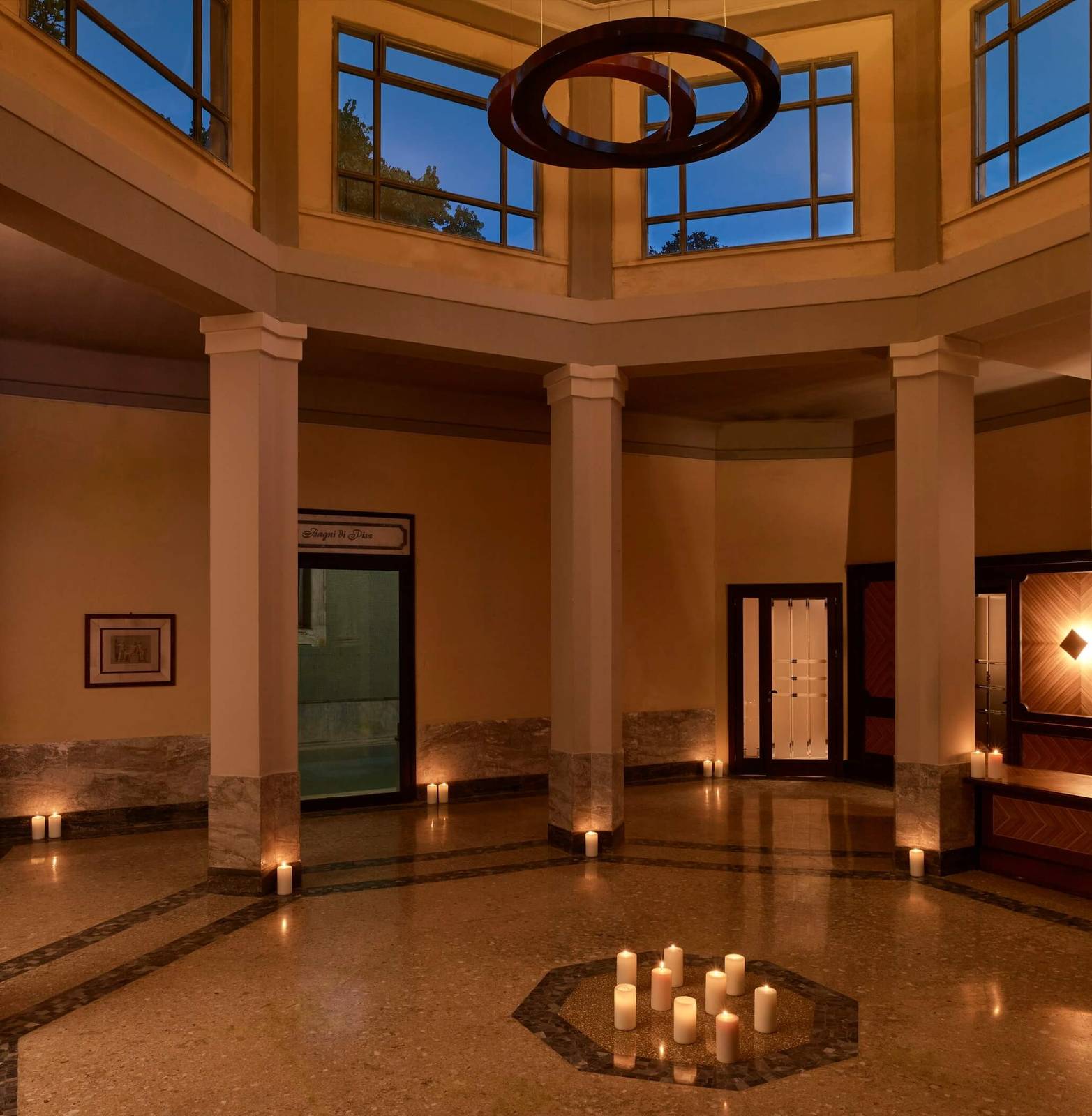 Bagni di Pisa 溫泉 Spa 接待大廳