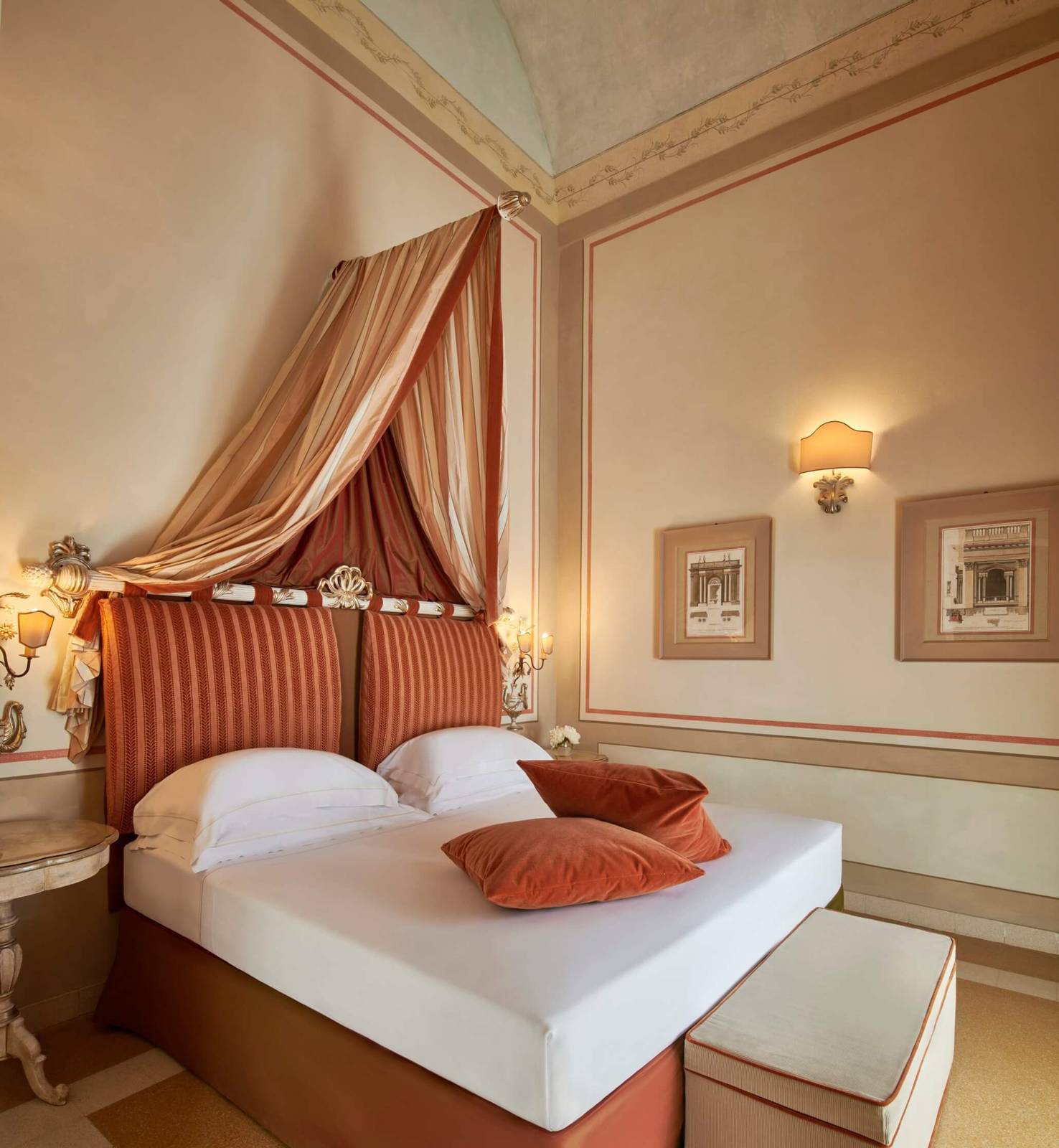 Bagni di Pisa Grand Dukes Suite 臥室