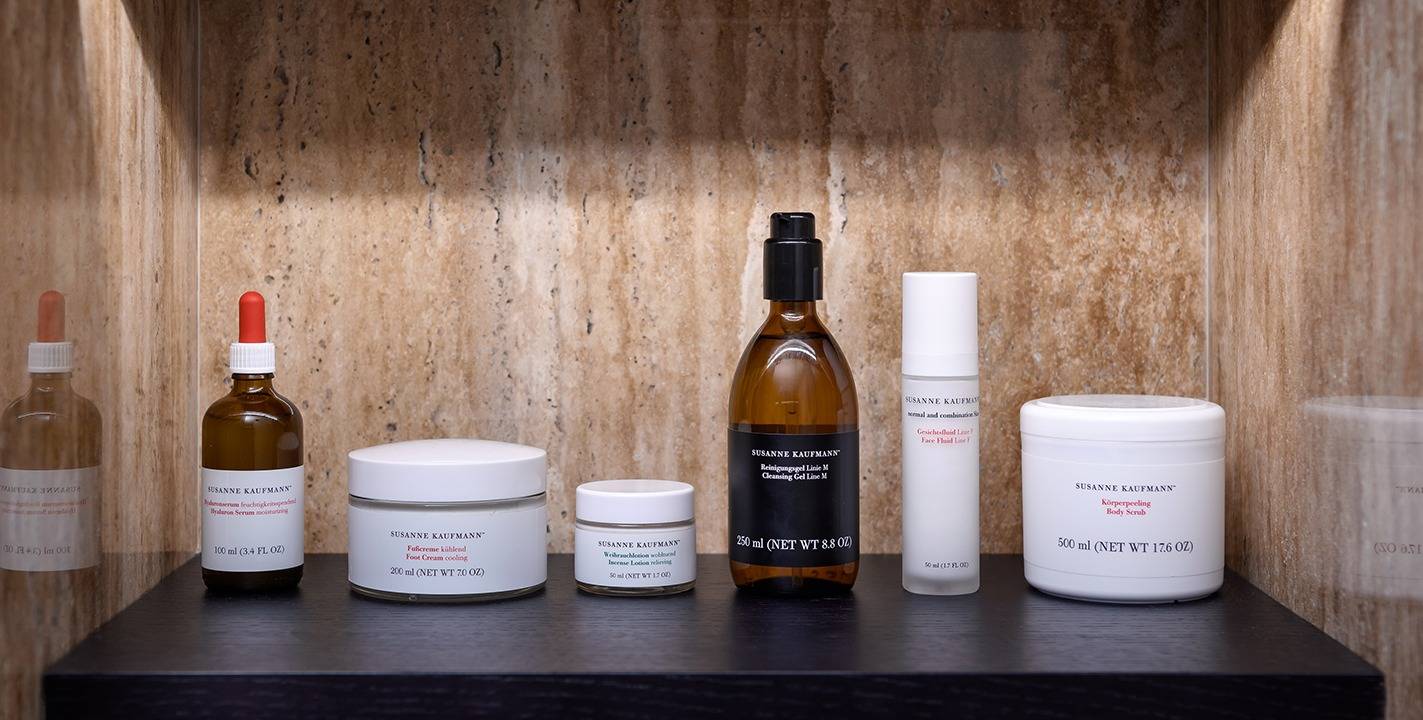 Bairro Alto Hotel Spa 使用的 Susanne Kaufmann 保養品