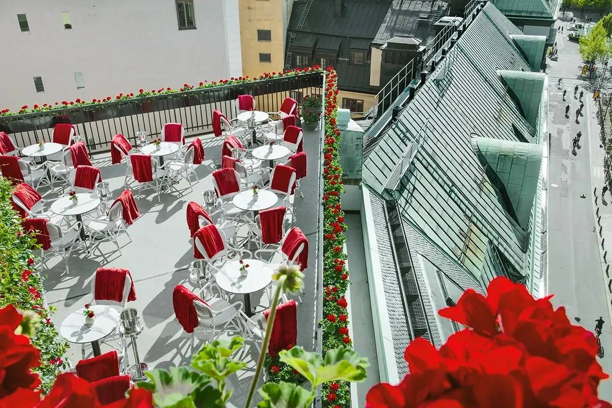 Bank Hotel 屋頂酒吧 Le Hibou 露天座位