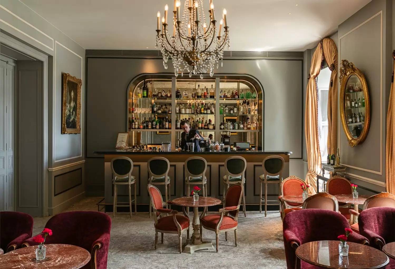 日內瓦 Beau-Rivage 酒店 Rivage Café 吧台