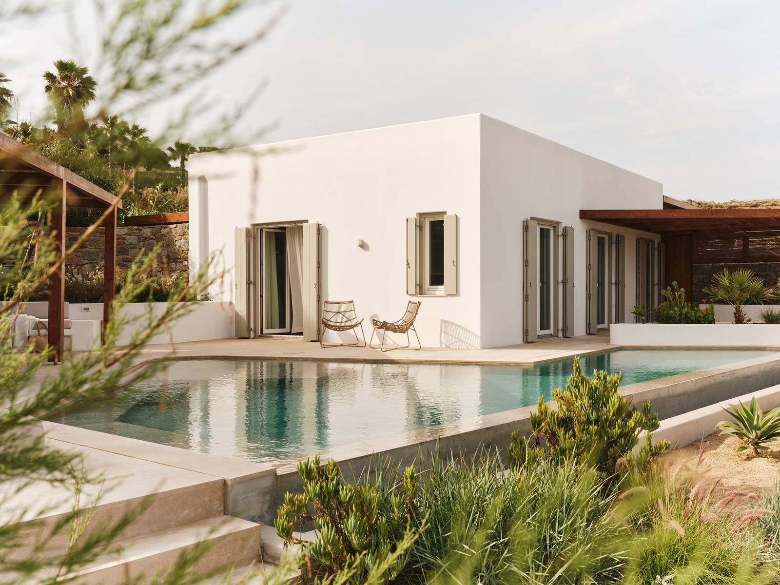 Bill&Coo Mykonos 附私人泳池的 Villa