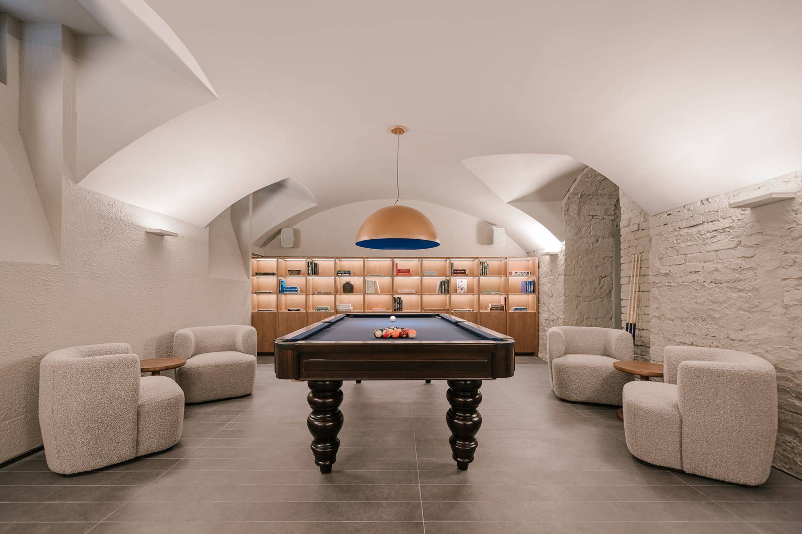 布達佩斯 BoHo Hotel Budapest 撞球遊戲室