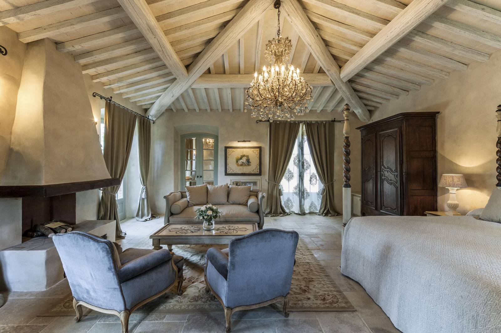 Borgo Santo Pietro La Casa dell'Unicorno 花園套房
