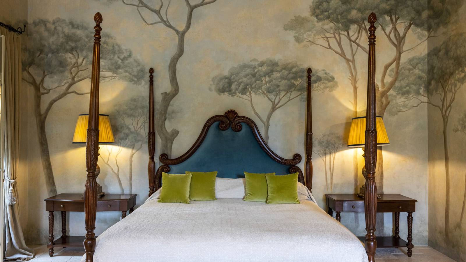 Borgo Santo Pietro Casa Gerda 泳池套房臥室