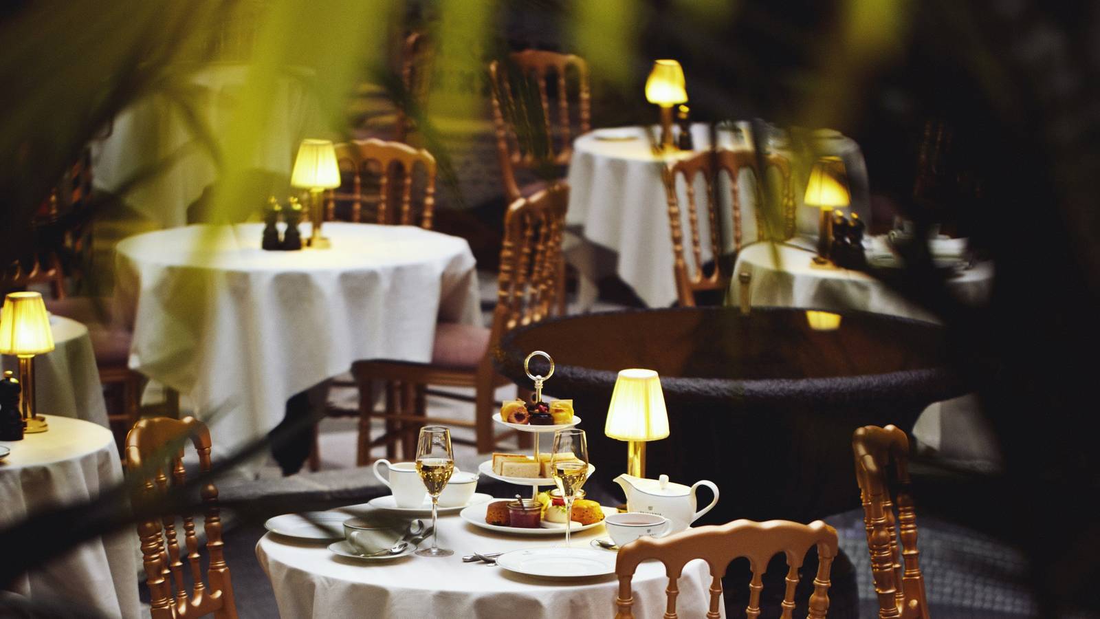 Britannia Hotel Palmehaven 下午茶餐桌