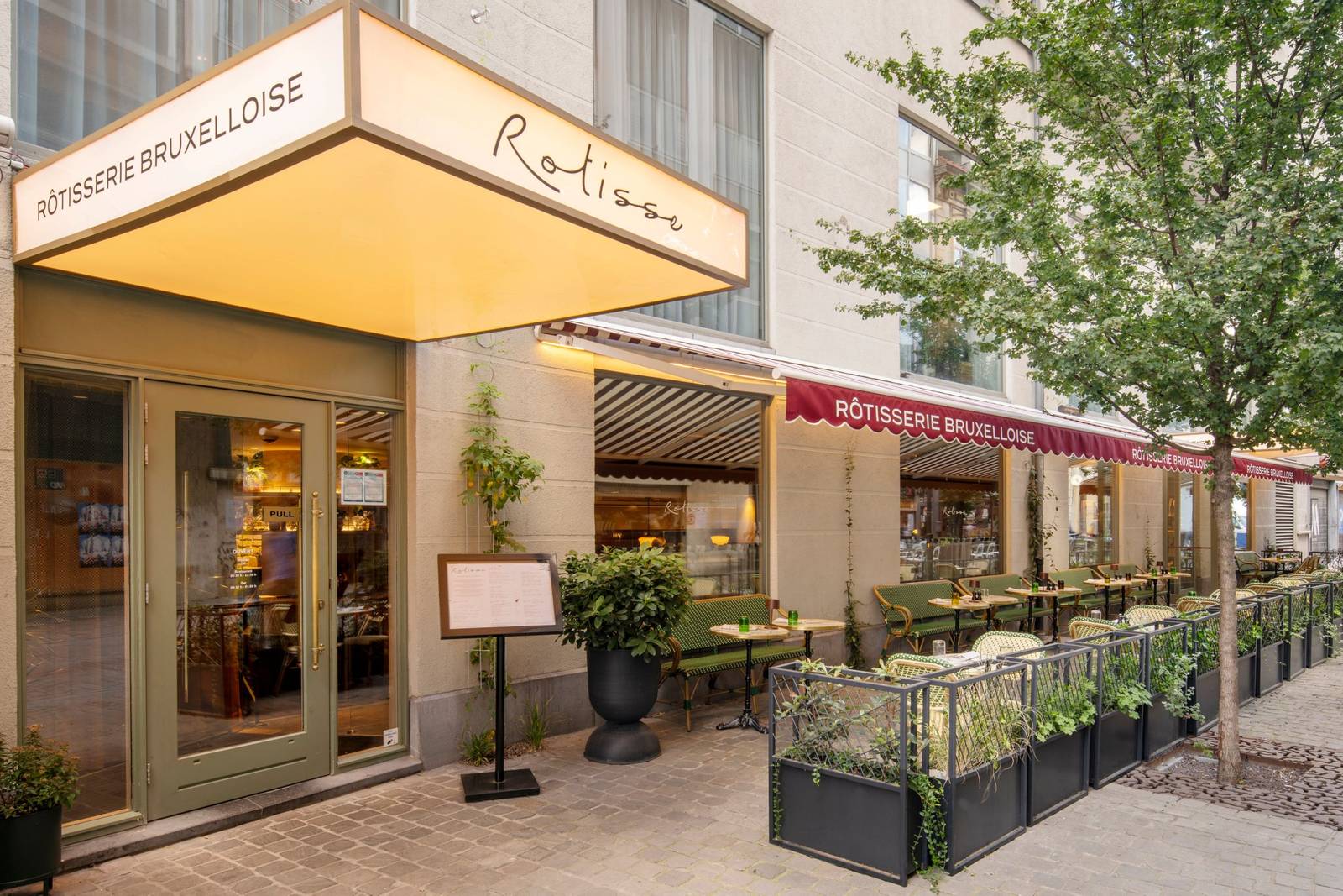布魯塞爾萬豪酒店 Grand Place Rotisse 戶外露台