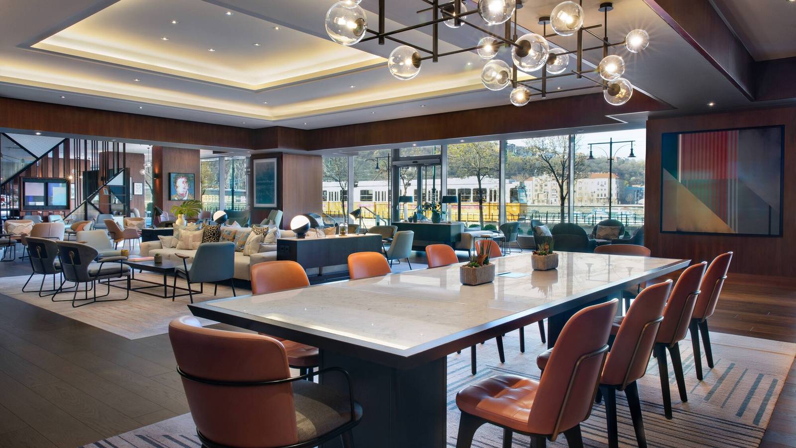布達佩斯萬豪酒店 Greatroom 大廳酒廊
