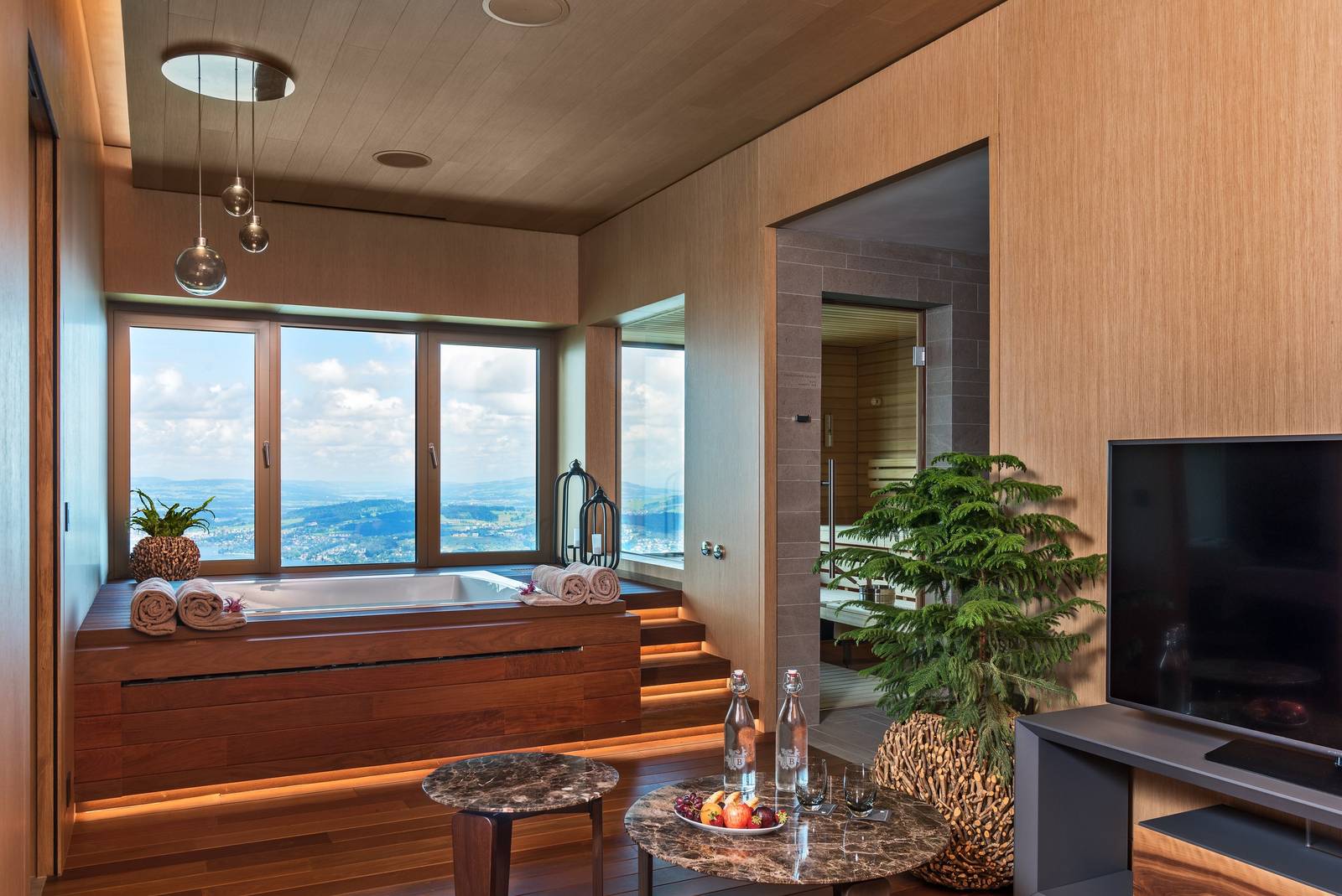 Bürgenstock Alpine Spa 私人 Spa 套房