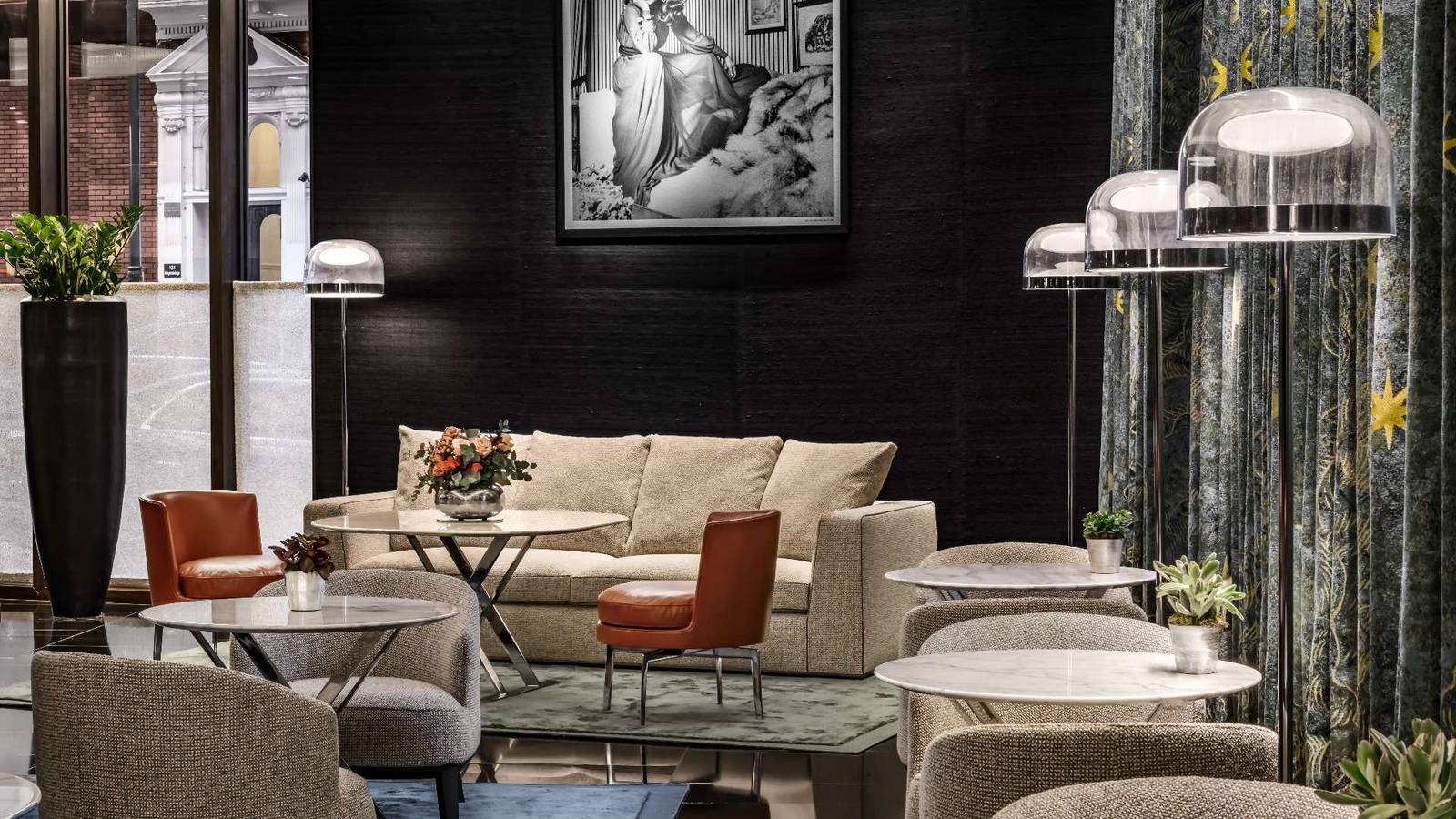 倫敦寶格麗酒店 The Bvlgari Lounge 沙發座位